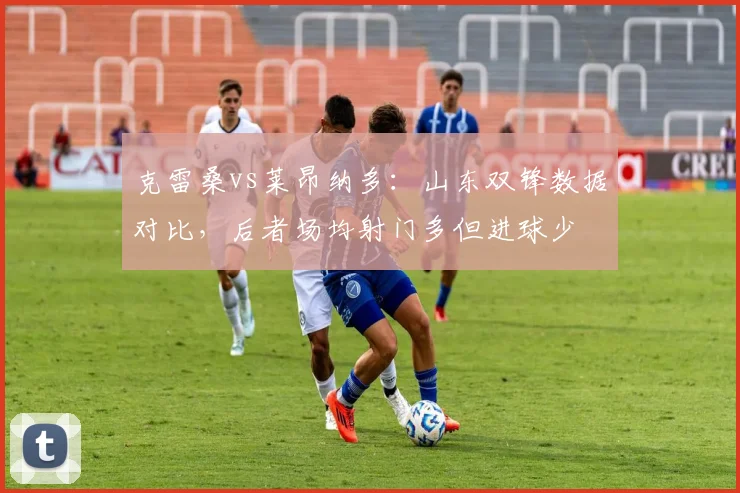 克雷桑vs莱昂纳多:山东双锋数据对比,后者场均射门多但进球少